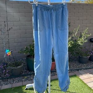 Denim Joggers (Thread + Supply) Light Blue Wash
